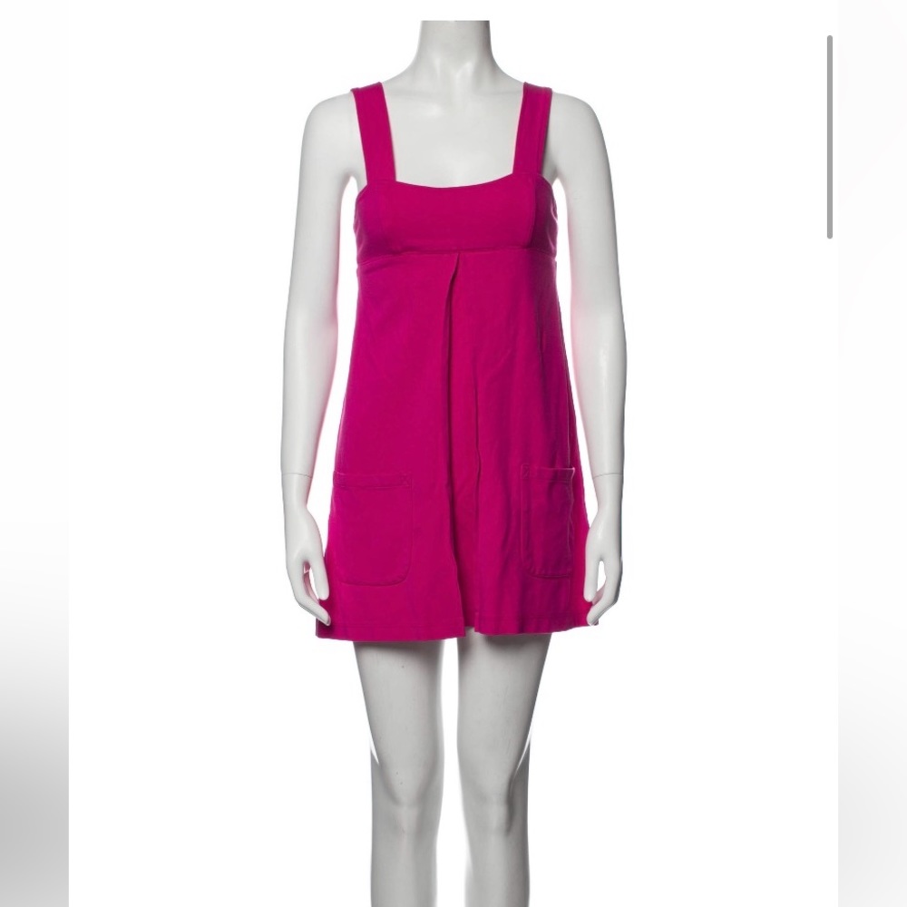 Diane von furstenberg square neck mini dress